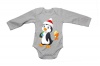 Fishing Penguin - LS - Baby Grow Photo