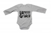 Lil Mister Grinch - Christmas - LS - Baby Grow Photo