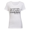Exhaustion - Ladies - T-Shirt Photo