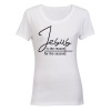 Jesus is the Reason - Christmas - Ladies - T-Shirt Photo