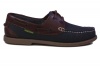 Dakotas Lace Up Boat Shoe Navy/Brown Photo