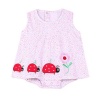 Pastel Polka Dots Sleeveless Romper Dress Photo
