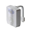 Toilet Bowl Night Light with 16-Color Motion Sensor & UV Disinfect Photo