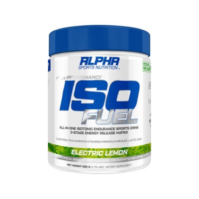 Photo of Alpha Sports Nutrition ISO Fuel - Electric Lemon - 800g