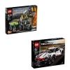 LEGO TECHNIC Forest Machine & Porsche 911 Bundle - 10 Yrs - 42080 & 42096 Photo