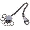 Troika Keyring With Chain Patent Chain