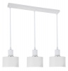 Bright Star Lighting 3 Light Round Aluminium Pendant with Chrome Ring Photo