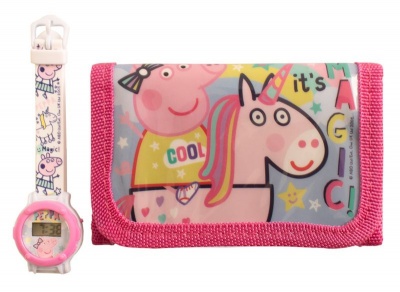 Photo of Peppa Pig Watch & Wallet Set