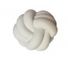 Totland Handmade Crib Knot Pillow Cushion - White Photo