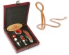 Floating Metal Rope Wine Gift Set Photo