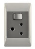 16 Amp Single Plug for 2 X 4 Electrical Box Photo
