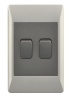 2 Lever 2 Way Light Switch for 2 X 4 Electrical Box Photo