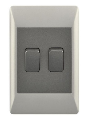 Photo of Bright Star Lighting 2 Lever 2 Way Light Switch for 2 X 4 Electrical Box