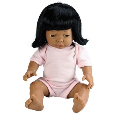 Photo of Les Dolls: Anatomically Correct Indian Baby Girl Doll with Hair
