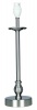 Rounded Polished Chrome Table Lamp Photo