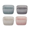 Bulk Pack x 4 Basket Plastic 2-tone 23x18x12cm. 3L Photo
