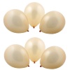 Bulk Pack x 4 Metallic Gold Balloon Suitable For Helium - 6 piecess Per Pack Photo