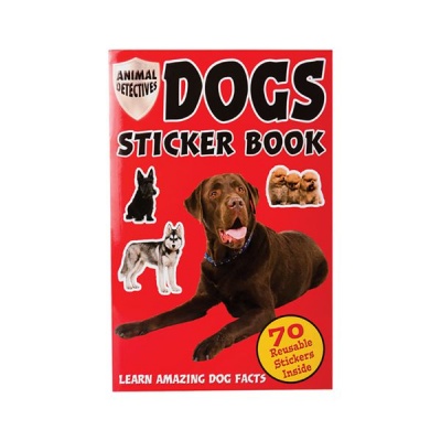 Photo of Animal Detective Sticker Book-Dogs
