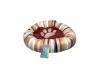 Round Fleece Pet Bed - 59cm Diameter Photo