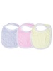 Camille Baby Grey Pink & Yellow Bib Set Photo