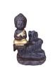 Soul Array Buddha Backflow Incense Burner & White Sage Cones Photo