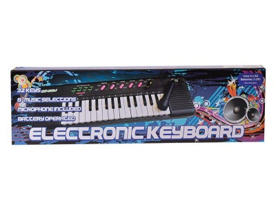 Photo of 32 Key Electronic Keyboard - Battery Operated With Microphone