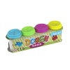 Neon Play Dough With Moulds - 4x60g Tubs Photo