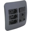 VETi - VG25B Switched Socket Single RSA & RSA V-Slim c/w Cover Photo