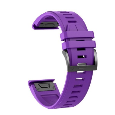 Photo of Killerdeals Silicone Strap For 26mm Garmin Fenix 5X/6X Plus - Purple