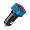 Astrum Dual USB Car Charger 4.8 Amps - Blue Photo