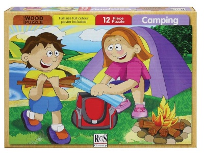 Photo of RGS Group Camping Wooden Puzzle- 12 Piece