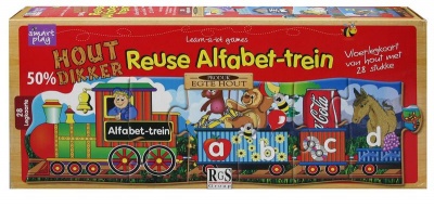 Photo of RGS Group Giant Alphabet Train- Afrikaans Wooden Puzzle - 26 Pieces