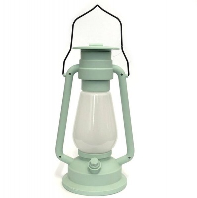 Photo of PH Home - Retro Led Frosted Glass Lantern Duck Egg Blue