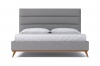 StrohBerry - Boston Linen Upholstered Panel Headboard -Mist Photo