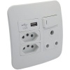 VETi - VG27W Switched Socket with 16A RSA 2.1A USB & 2x RSA Photo