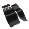 Beau Diva 22 inches x3 Bundles Peruvian Weaves and Closure Photo