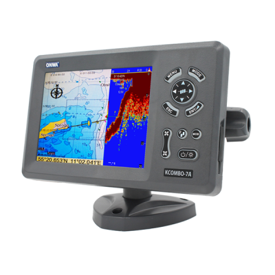 Photo of ONWA KCOMBO-7A 7" Chartplotter w/ Fishfinder & Class B AIS Transponder Cellphone