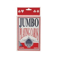 Jumbo Playing Cards 9 x 12cm