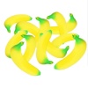 Squishy Banana Squeeze Stress Toy x 12 Photo
