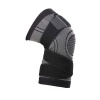 3D Weaving Knee Brace Breathable Sleeve Support - Orange Photo
