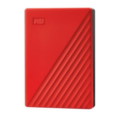 Photo of WD MY Passport 4TB Portable Hard Drive - Red