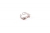 Glamzza silver bow and arrow ring Photo