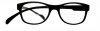 Klammeraffe Reading Glasses - Bifocal No. 07 Black 1.0 Photo