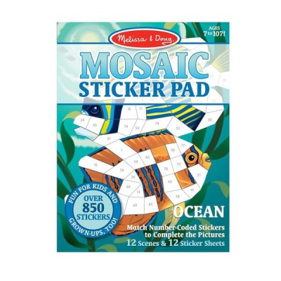 Photo of Melissa Doug Melissa & Doug Mosaic Sticker Pad - Ocean