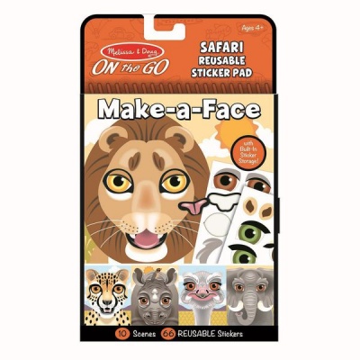 Photo of Melissa Doug Melissa & Doug Make-a-Face Safari Reusable Sticker Pad