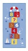 Kids Original Hop Scotch Mat Blue 100cm x 200cm Photo