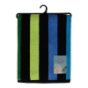 Beach Towel Velour.Black.3 Photo