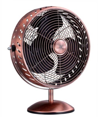 Photo of Goldair 8" Copper Metal Desk Fan