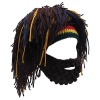 Creative Funny Original Barbarian Knit Beard Hat Wig Beanie Hat Photo