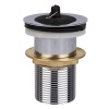 Pulse Waste Basin Brass Unslotted CP 32mm Photo